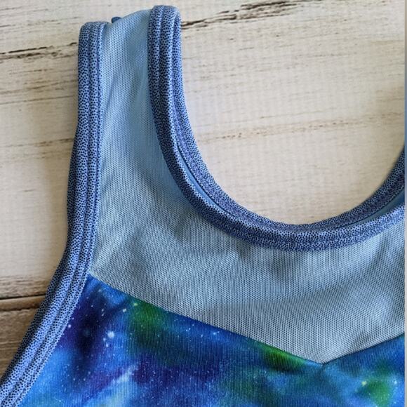 More than Magic Universe Print Sports Bra sz S New - Picture 3 of 3